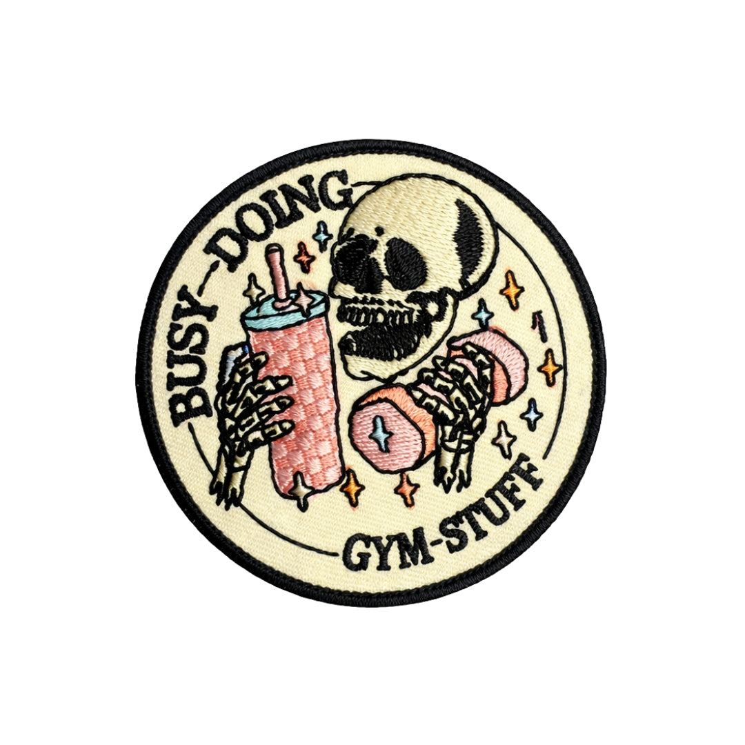 Busy doing gym stuff Patch